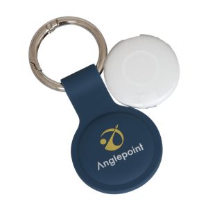 AirTag w/ Sleeve (Blue w/ Yellow Archer)